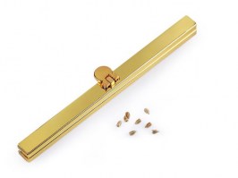 Rámček na výrobu kabelky 15 cm vkladací  zlaty