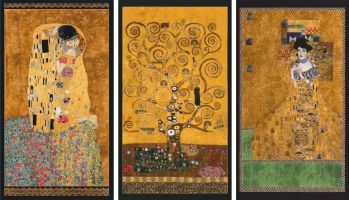 Textilné panely Gustava Klimta