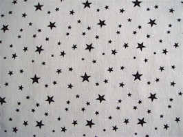 Látka bavlnená hrubšia hviezdy6